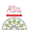 Personalised Roshah Designs Christmas Card - Holly