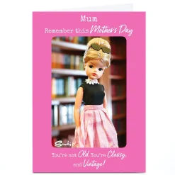 Personalised Sindy Mother's Day Card - Classy & Vintage