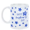 Personalised 1st Father's Day Mug - Blue Stars