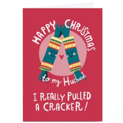 Personalised Stevie Studio Christmas Card - For My Favourite Person