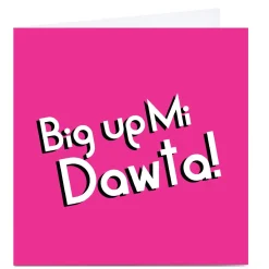 Personalised Streetgreets Card - Big up Mi Dawta
