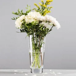 Personalised Swarovski Elements Glass Vase - Mother's Day