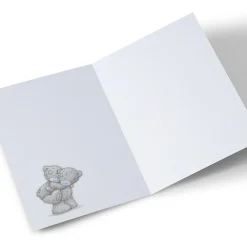 Personalised Tatty Teddy Father's Day Card - Mountains Piggyback