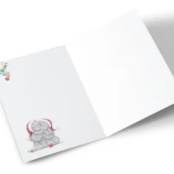 Personalised Tatty Teddy Christmas Card - With Love to Both of You