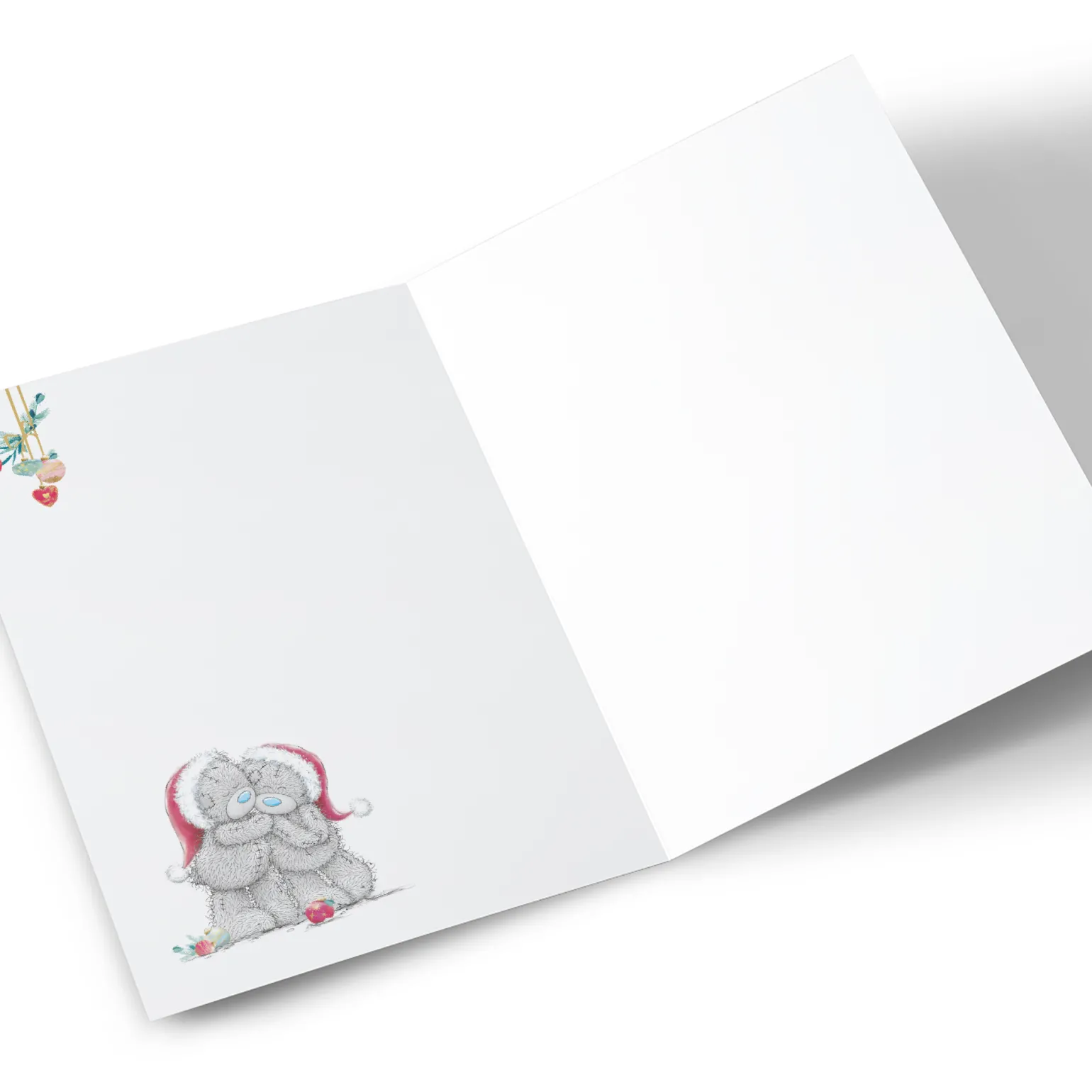 Personalised Tatty Teddy Christmas Card - For a Special Auntie and Uncle