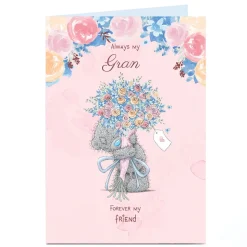 Personalised Tatty Teddy Mother's Day Card - Always My Gran Forever My Friend
