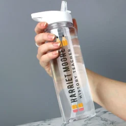 Personalised Teacher Water Bottle