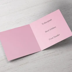 Personalised Thank You Card - For All You've Done