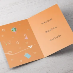 Personalised Thank You Teacher Card - Chalkboard, You're The Best