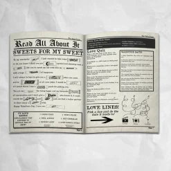 Personalised The Valen Times' Personalised Newspaper for Valentine's Day