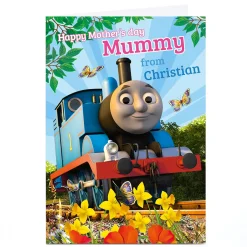 Personalised Thomas & Friends Mother's Day Card - Mummy