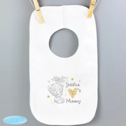 Personalised Tiny Tatty Teddy I Heart Baby Bib