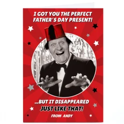 Personalised Tommy Cooper Father's Day Card - Just Like That
