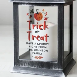 Personalised Trick or Treat Lantern