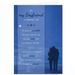 Personalised Valentine's Day Card - There Isn't Anything I Wouldn't Do For You, Boyfriend