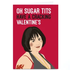 Personalised Valentine's Day Card - Have A Cracking Valentine's