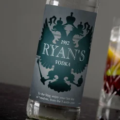 Personalised Vodka - Eagle Design