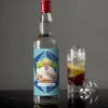 Personalised Vodka - Geometric Photo and Message