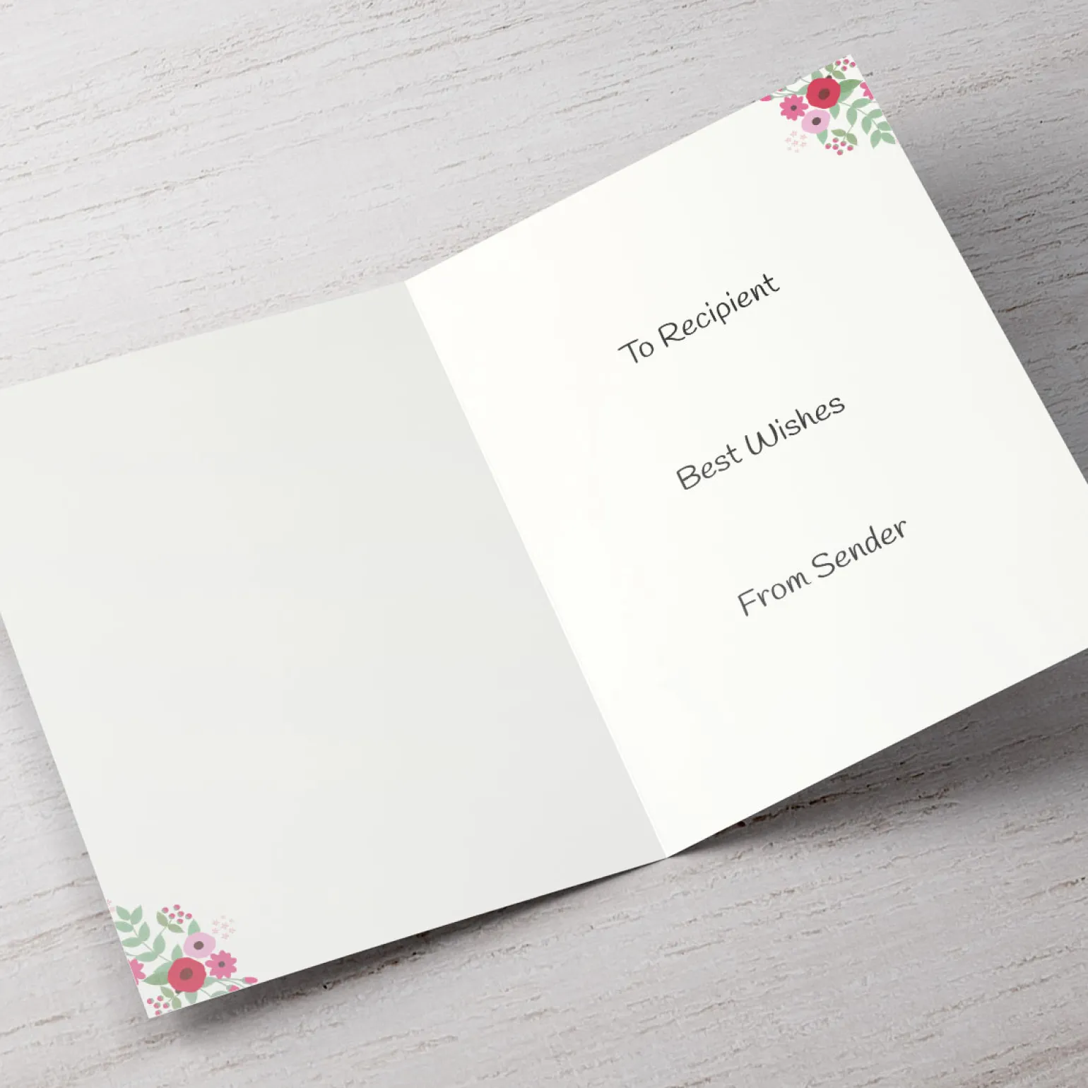 Personalised Wedding Card - Be My Bridesmaid Floral