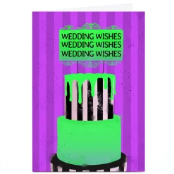 Personalised Wedding Card - Wedding Wishes Wedding Wishes