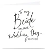 Personalised Wedding Card - My Bride