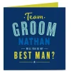 Personalised Wedding Card - Team Groom