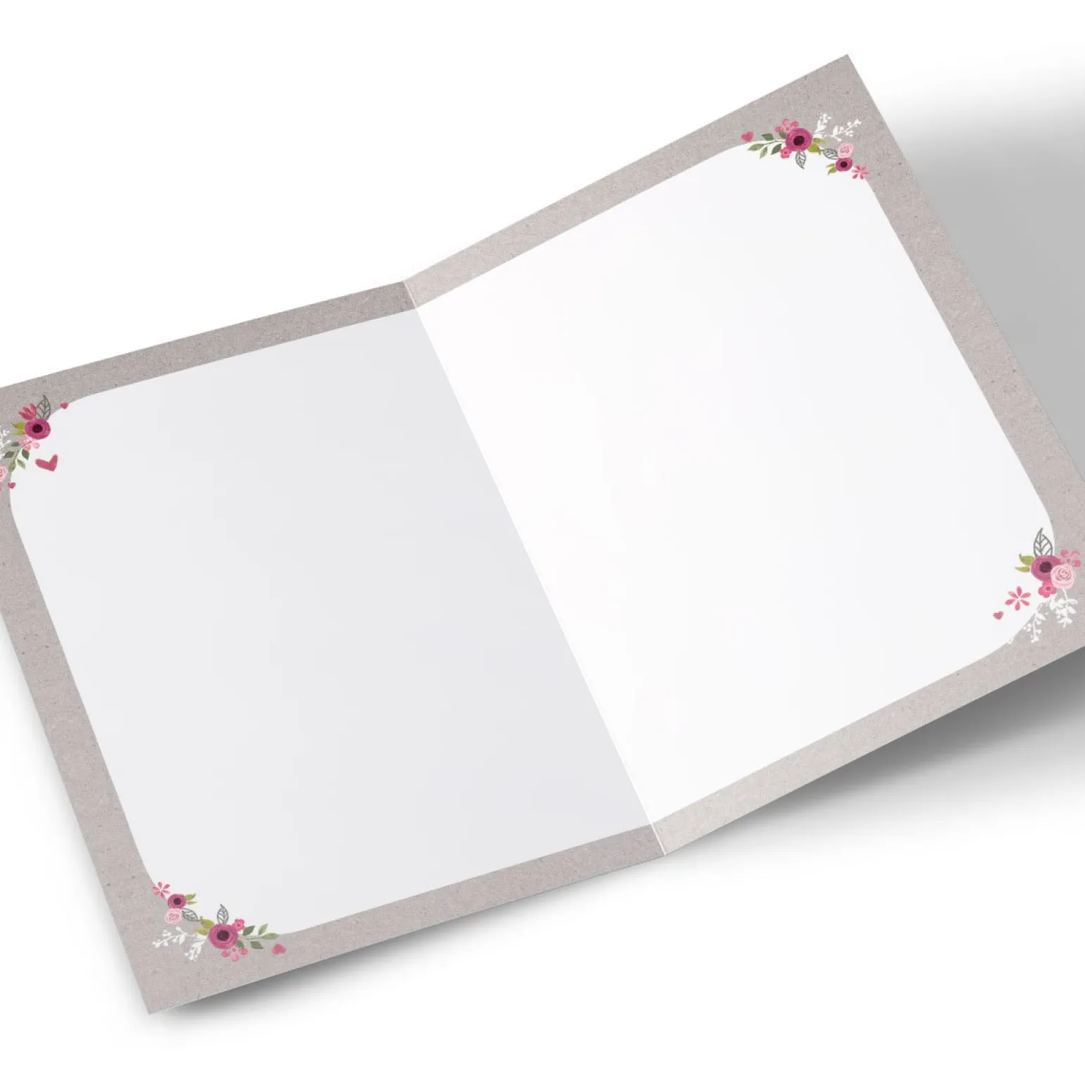 Personalised Wedding Card - Woodland Couple Silhouette