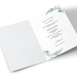 Personalised Wedding Invitation - Botanical