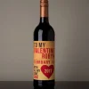 Personalised Wine - To My Valentine Names & Date