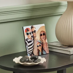 Personalised Wooden Square Photo Panel 15cm x 15cm