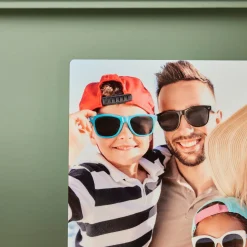 Personalised Wooden Square Photo Panel 15cm x 15cm