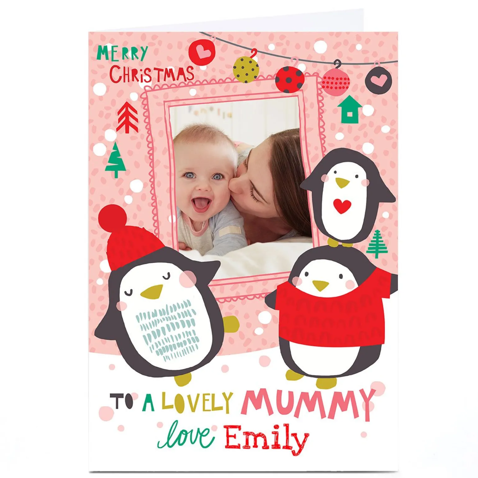 Photo Bev Hopwood Christmas Card - Lovely Mummy