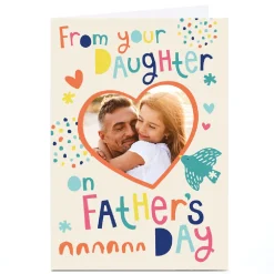 Photo Bev Hopwood Father's Day Card - From Your Daughter