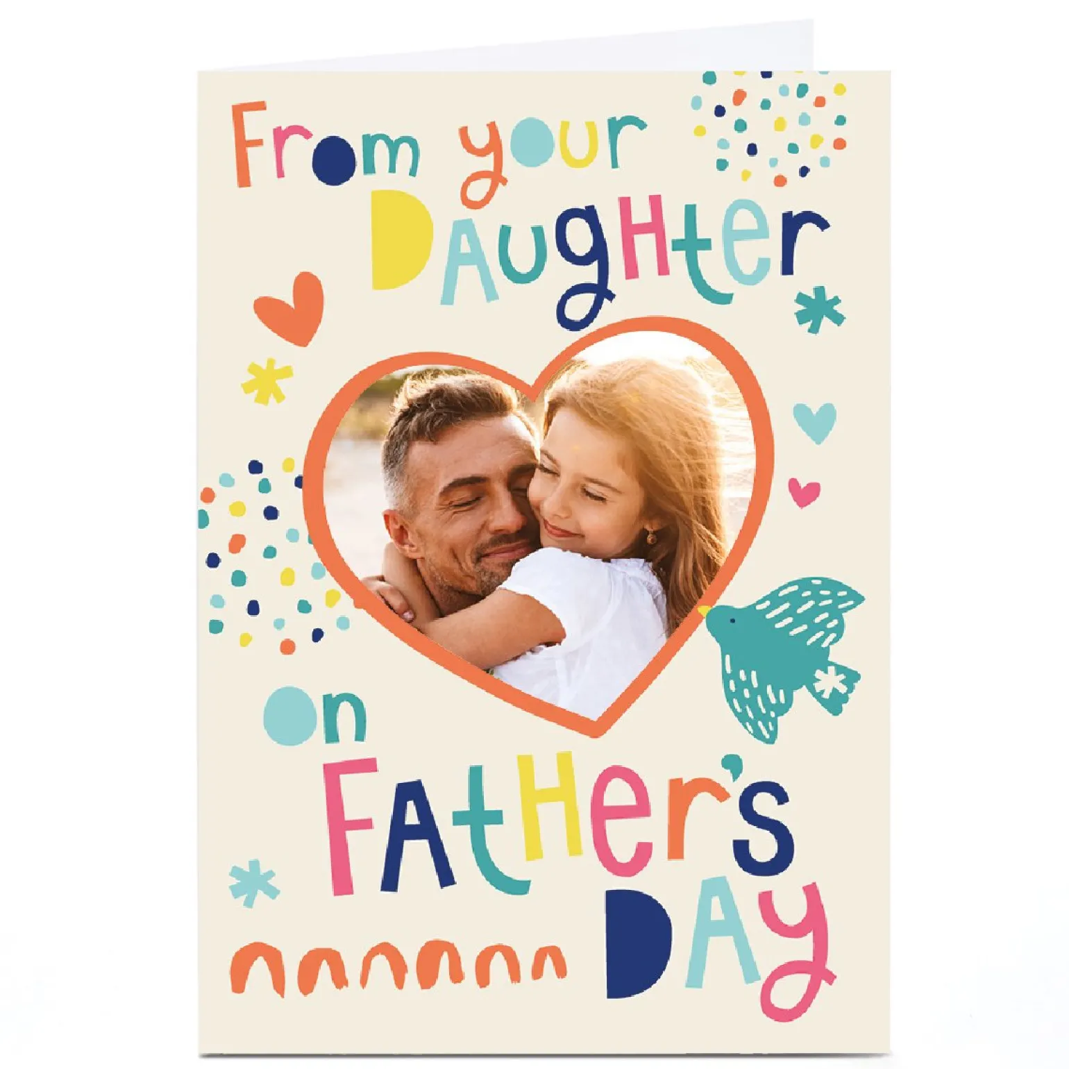 Photo Bev Hopwood Father's Day Card - From Your Daughter