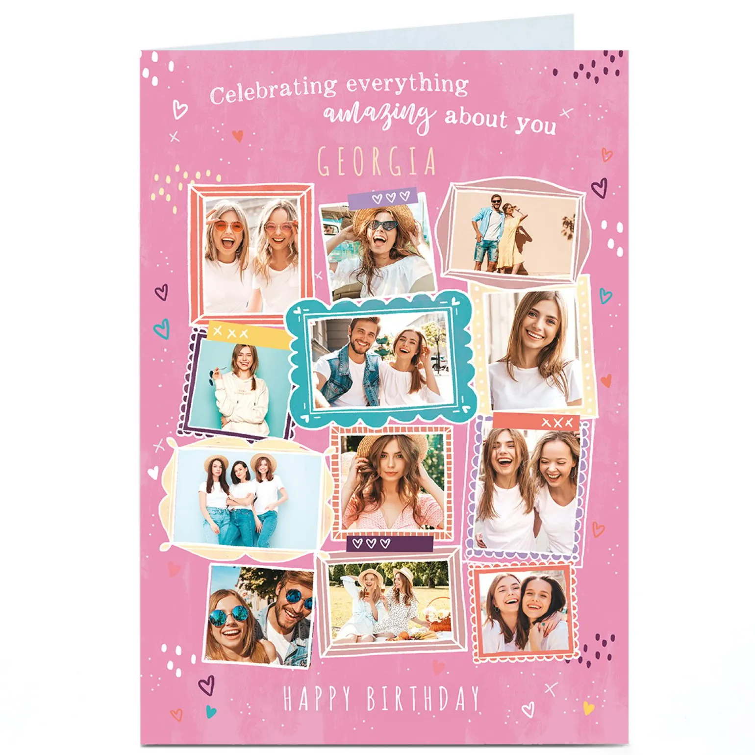 Photo Birthday Card - Everything Amazing About You