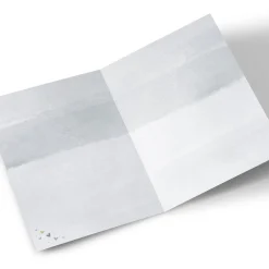 Photo Birthday Card - Husband Watercolour Hearts