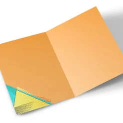 Photo Birthday Card - Pop Art, Editable Age & Relation