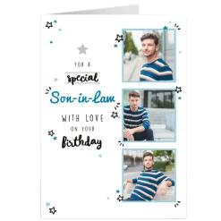 Photo Birthday Card - Son-in-Law With Love