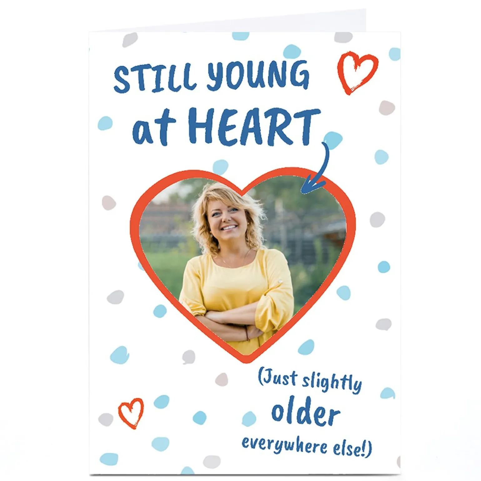 Photo Birthday Card - Still Young at Heart