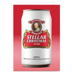 Photo Bits N Bobs Christmas Card - Wishing You a Stella Christmas