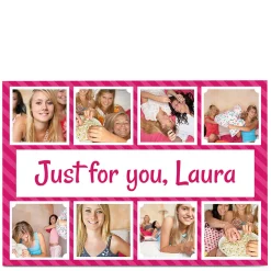 Photo Card - Pink Just For You