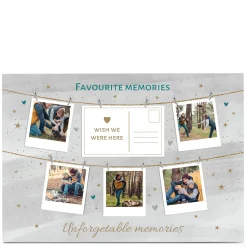 Photo Card - Unforgettable Memories
