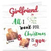 Photo Christmas Card - All I Want For Christmas Girlfriend
