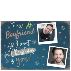 Photo Christmas Card - Boyfriend All I Want Is You