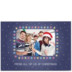 Photo Christmas Card - Fairy Lights Photo