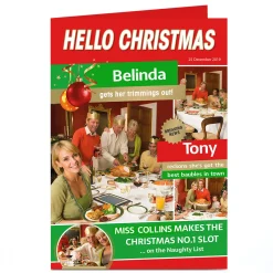 Photo Christmas Card - Festive Magazine