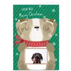 Photo Christmas Card - From The Dog Cartoon
