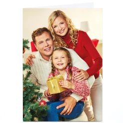 Photo Christmas Card - Full Portrait Photo