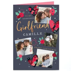 Photo Christmas Card - Gorgeous Girlfriend