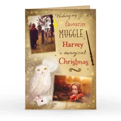 Photo Christmas Card - My Favourite Muggle